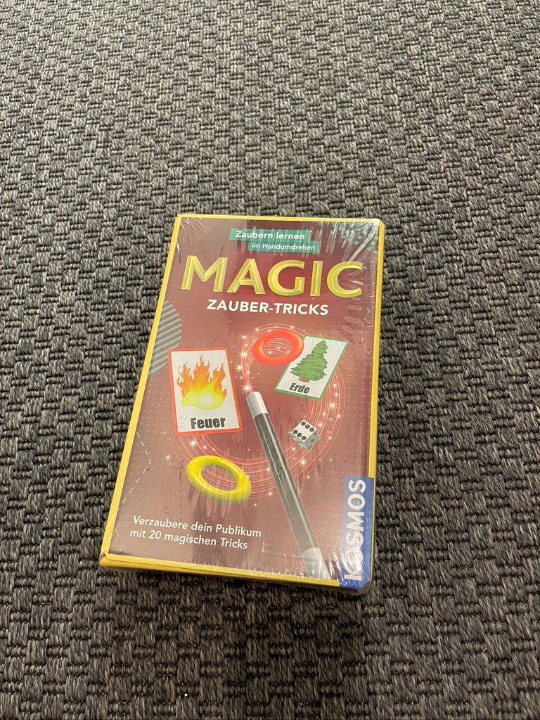 Kosmos Spiele: MAGIC - Zaubertricks Zaubererset – Neu und originalverpackt aus Berikon von Cyberbob2000