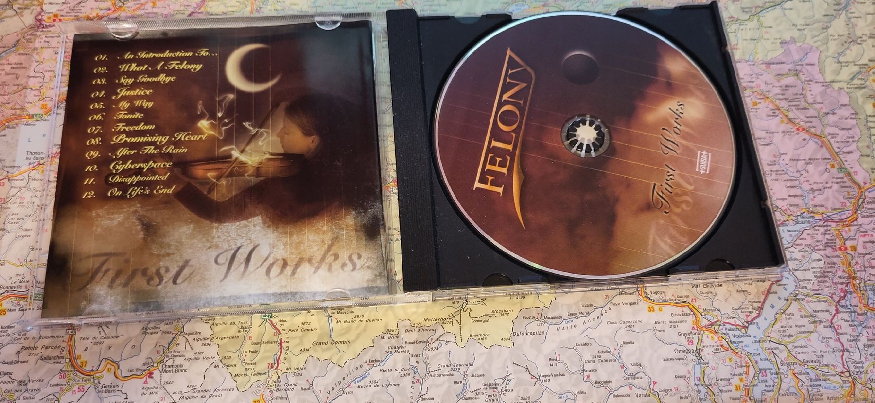 CD: Felony - First Works – Usato da Zürich venduto da Heldel 1
