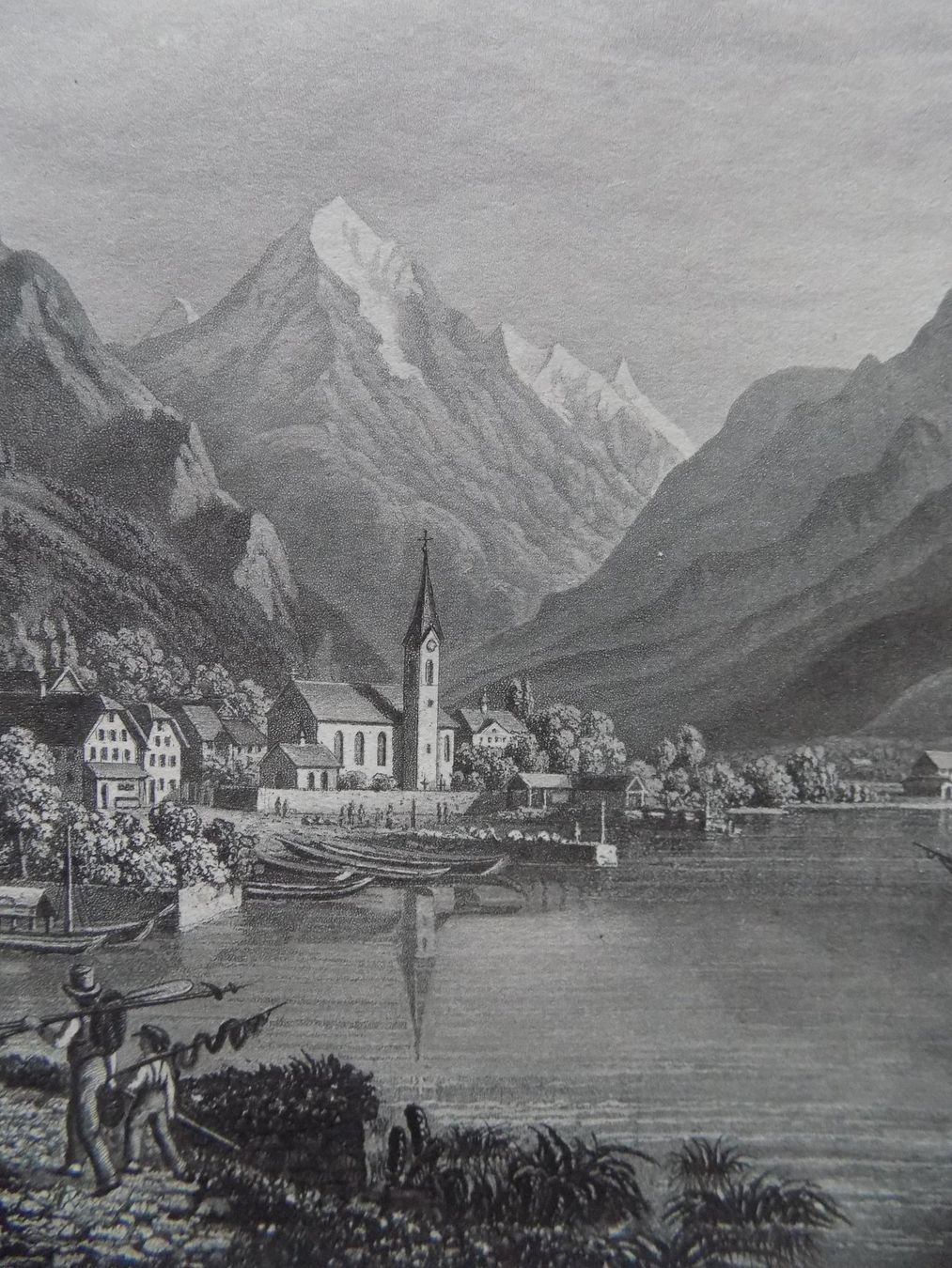 Gravures: Flüelen Bergpanorama – D'occasion à Risch par Rischli15 4