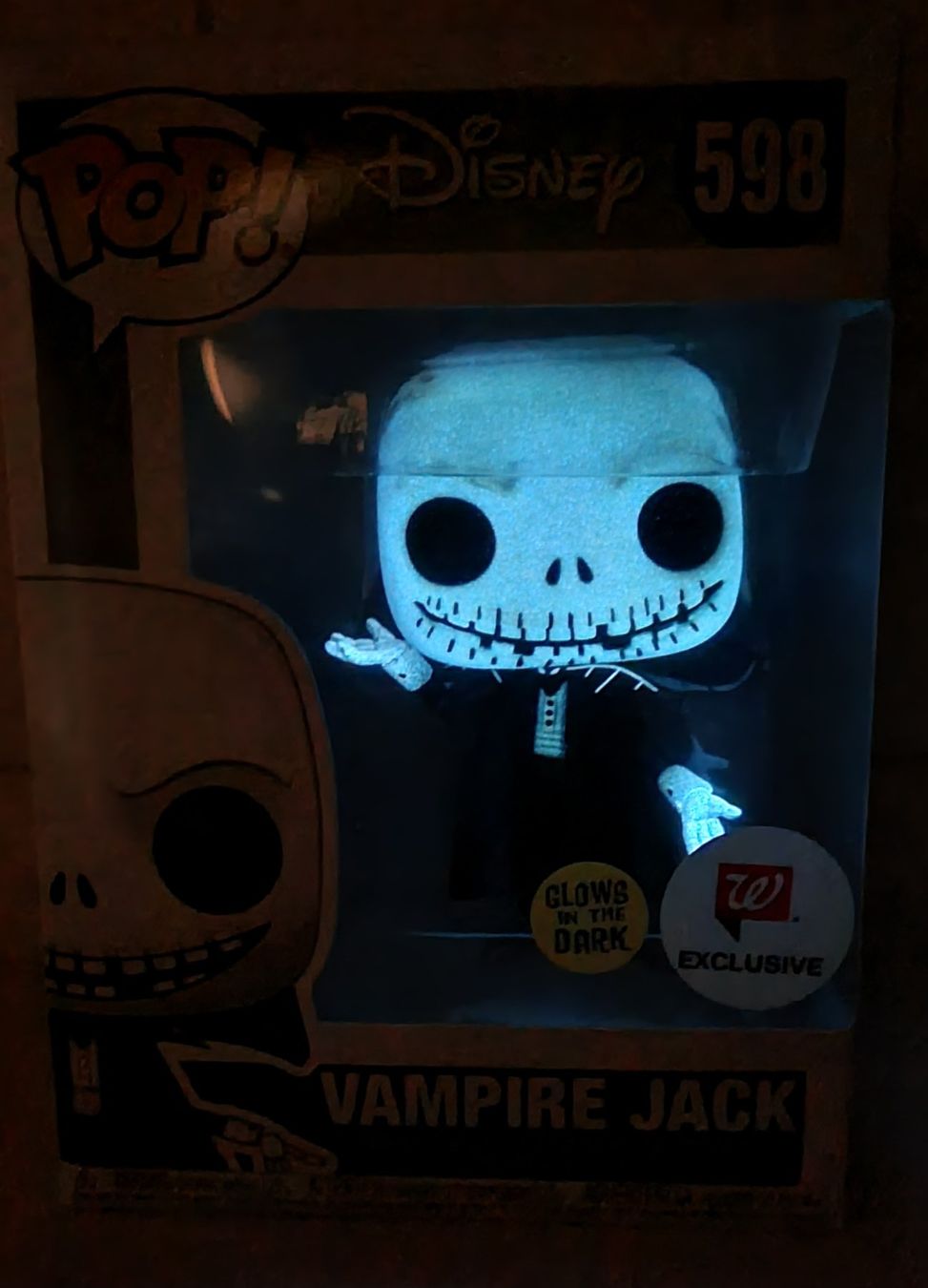 Funko Statuette: Funko POP! Disney - Vampire Jack (Walgreens excl, GitD) – Nuovo (secondo la descrizione) da Vernayaz venduto da fnkochase 7
