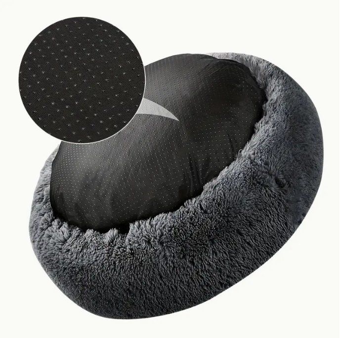 Cucce & Letti: Hundebett,Hundecouch,Katzenbett Grau oder Hellgrau 50cm ⌀ – Nuovo e nell'imballaggio originale da Rorschach venduto da Mr_fairprice 3