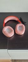 P9 Pro Max (Bluetooth+Kabel) Pink mit Ladegerät.