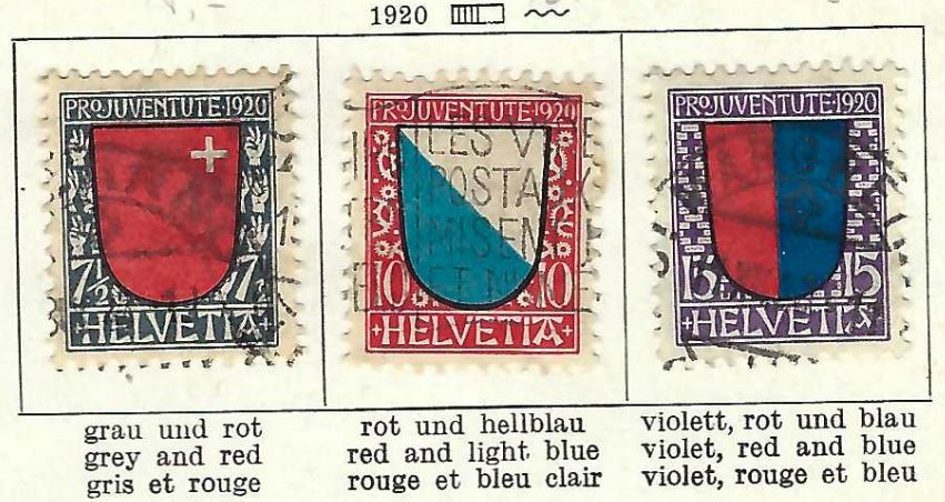 Tutti i francobolli: Pro Juventute 1920, oblitéré/gestempelt – Usato da PRANGINS venduto da Dorp
