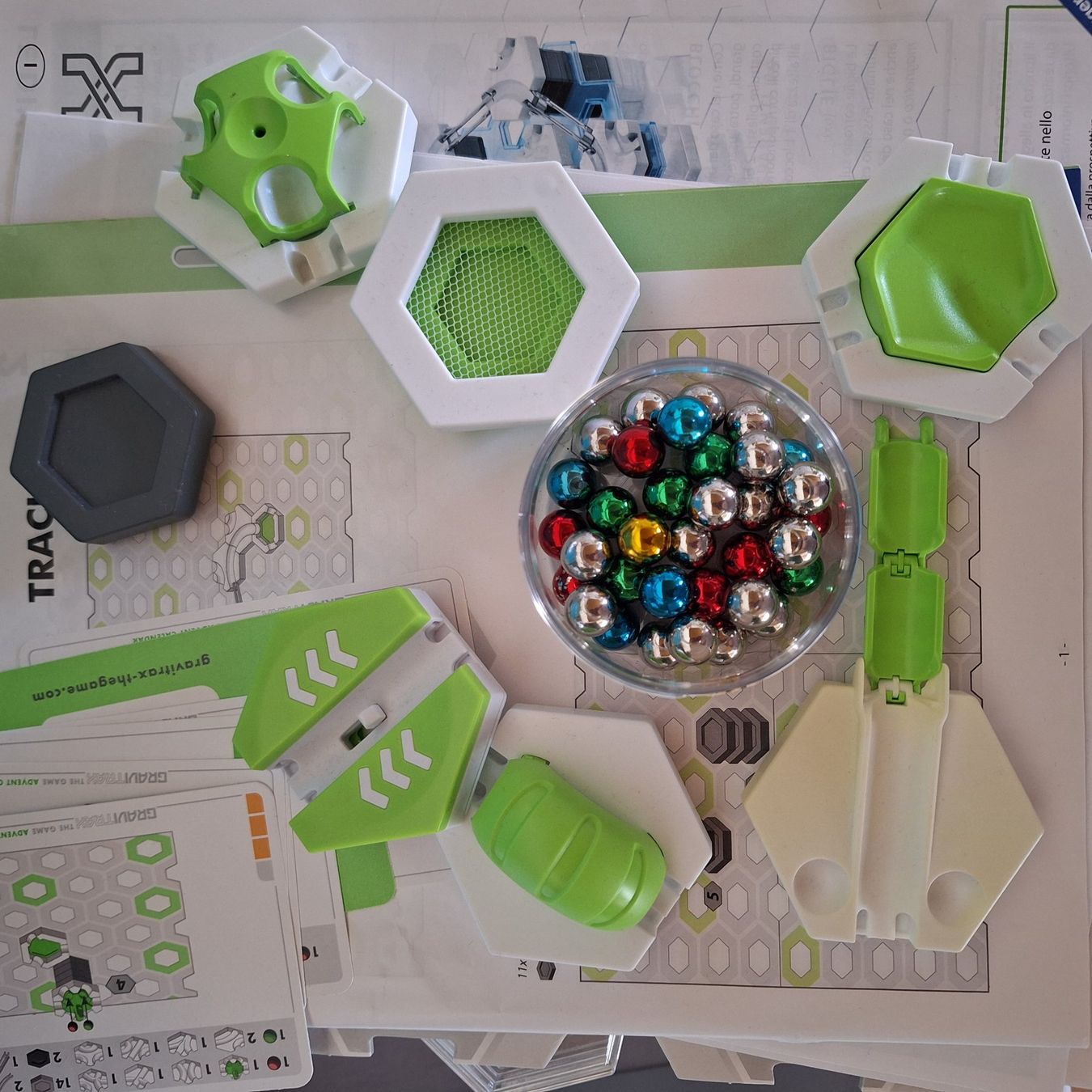 Ravensburger Kit di costruzioni: Gravitrax Starter-Set, Kugelbahn Bausatz, viele Teile – Usato da Hettenschwil venduto da Schneuggi2 6