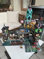 LEGO NINJAGO City Gardens 71741 +City Docks 70657
