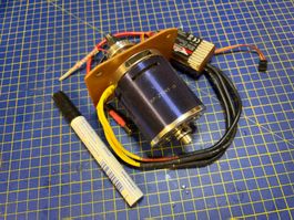 Brushless Motor mit Regler HP-Z5045-18 DLUX HV ESC