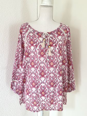 Leichte Bluse ( Tunika ) von NILE, Gr. XL NEU 100% Baumwolle