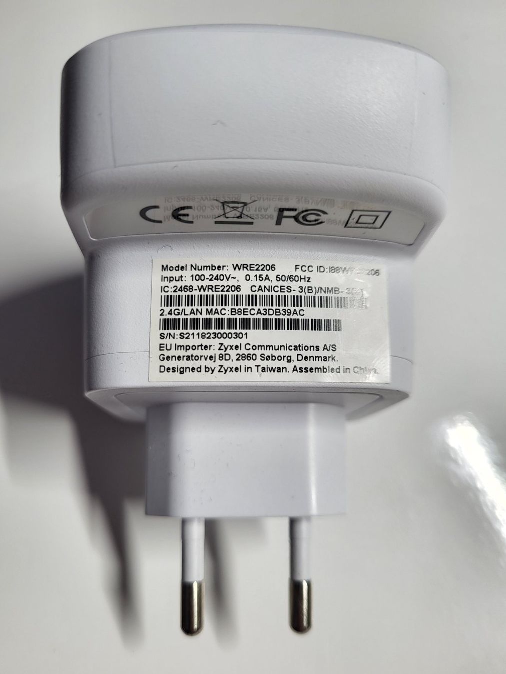 Zyxel WiFi: Zyxel WRE 2206 W-LAN-Repeater! – Usato da Niederrohrdorf venduto da happywelt 2