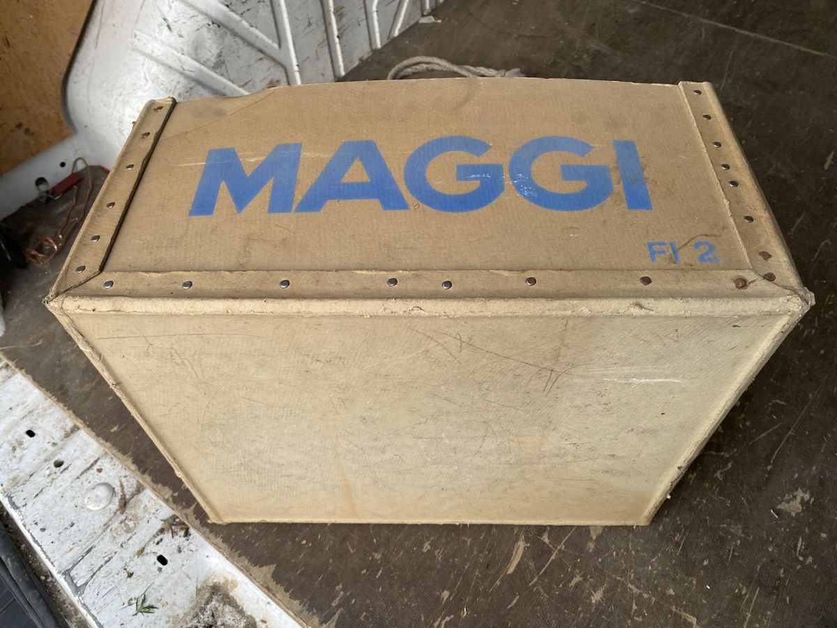 Casse di trasporto: Alte Maggi Schachtel – Usato da Mosnang venduto da Goldwasser