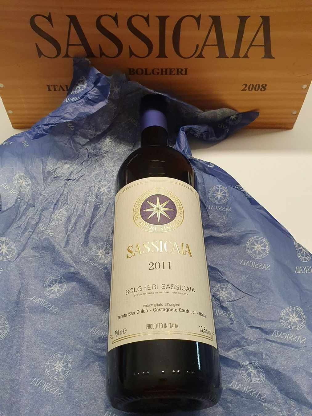 Sassicaia Wein: Sassicaia 2011 – Neu und originalverpackt aus Wohlen AG von Leu024