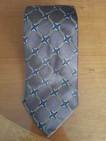 Elegant Trussardi Tie 100% Silk - Made in Italy