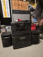 Sanyo Stereoanlage mit 2 Boxen gebraucht
