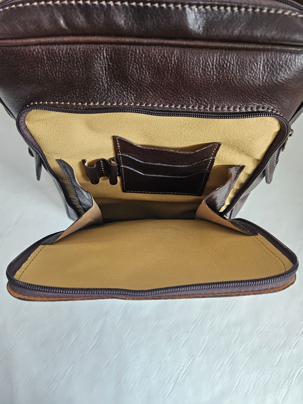 Zaini: Vintage Lederrucksack – Nuovo (secondo la descrizione) da Schaffhausen venduto da Alforall 2