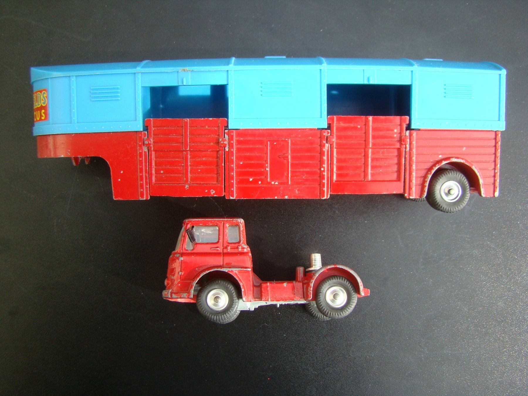 Dinky Toys Modellini d'auto: Corgi Major Bedford Chipperfields Pferdetransporter cool rar – Usato da Walzenhausen venduto da Vanquish711 3