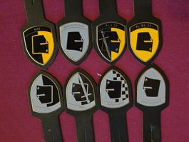 8x Panzer Abzeichen Brustasche Pucelles neu