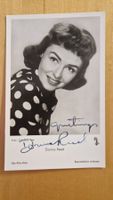 Donna Reed, Original Autogramm auf Postkarte in s/w