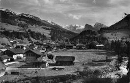 Oey im Simmental BE // 1958 Dorf Simmental Oey