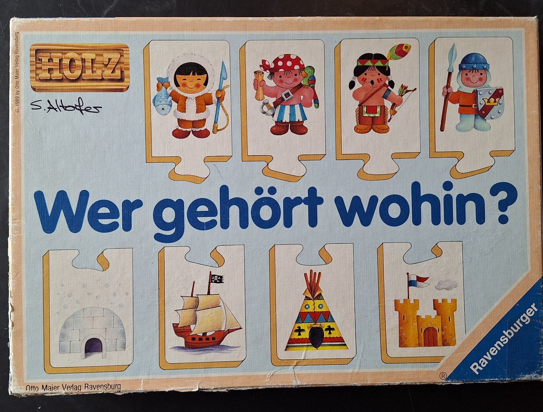 Ravensburger Giochi: Ravensburger Wer gehört wohin – Usato da Opfikon venduto da Carslo5