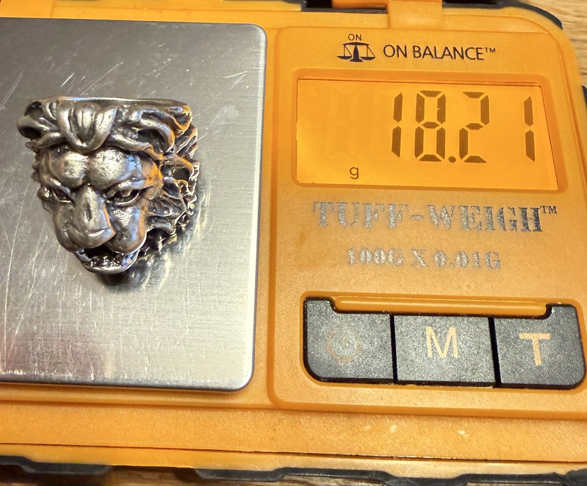 Bagues: Ring Löwe Kopf Silber 925 Löwen Fingerring – D'occasion à Goldach par Donpancho 6
