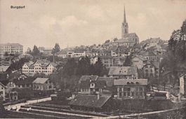 Burgdorf BE, Lichtbild gelaufen 1917