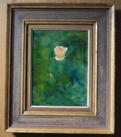 ZAUGG Hans 1894-1986 Rose mit Knospen - Ein Meisterwerk