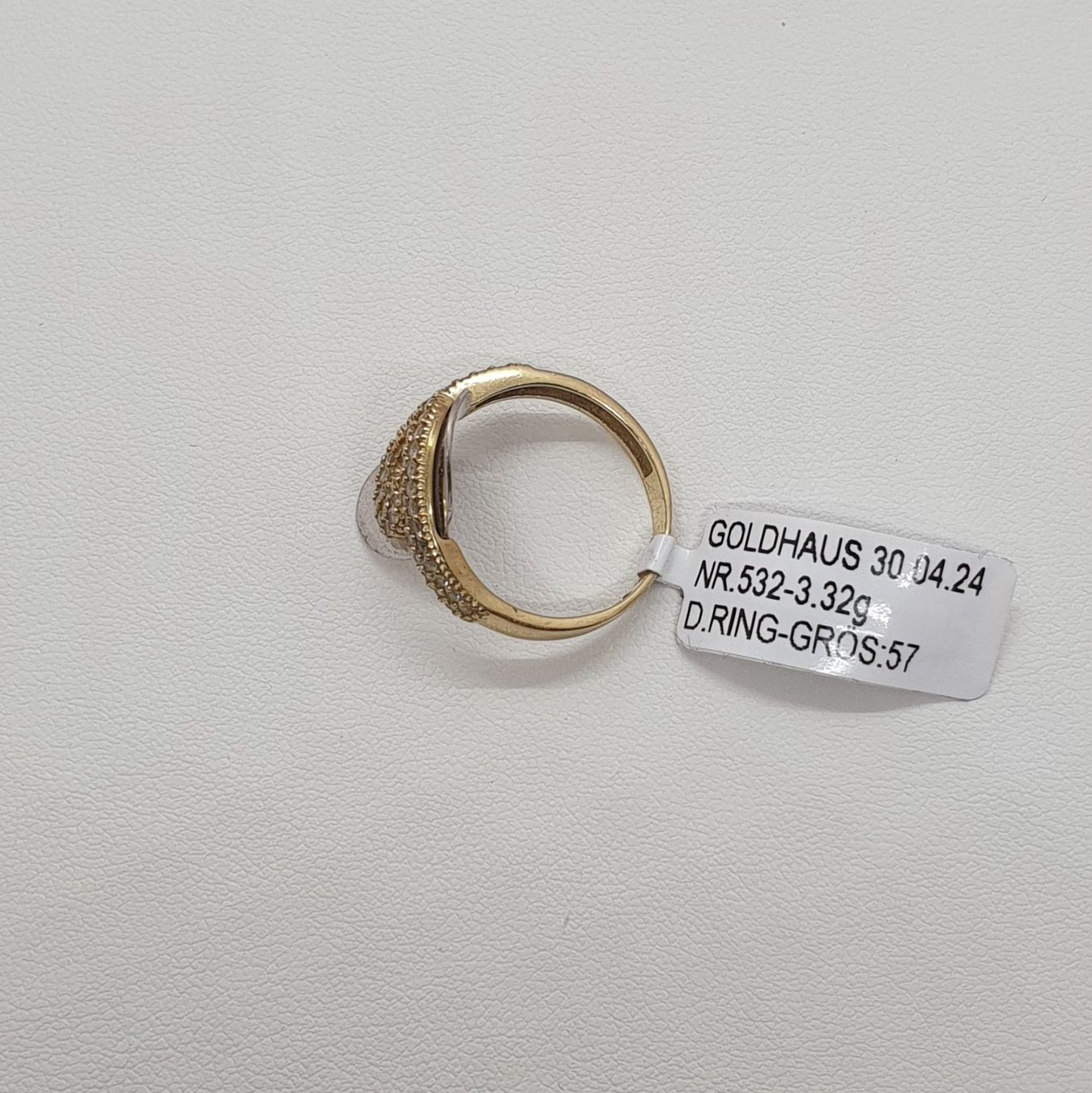 Anelli: Echt 14K Gold Ring – Usato da Luzern venduto da Luzern-Goldhaus 2