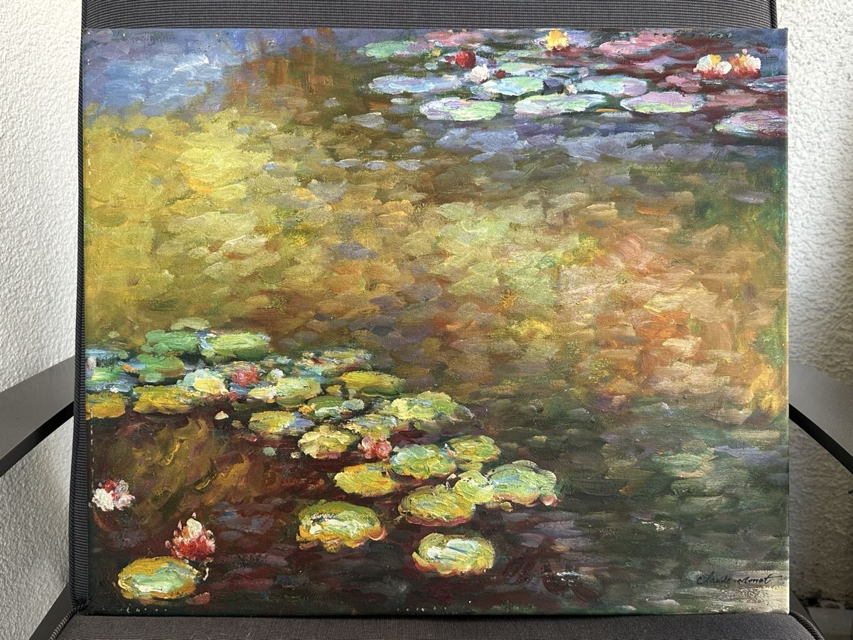 Tableaux: 4 x Seerosen von Claude Monet – D'occasion à Hittnau par willys03 4