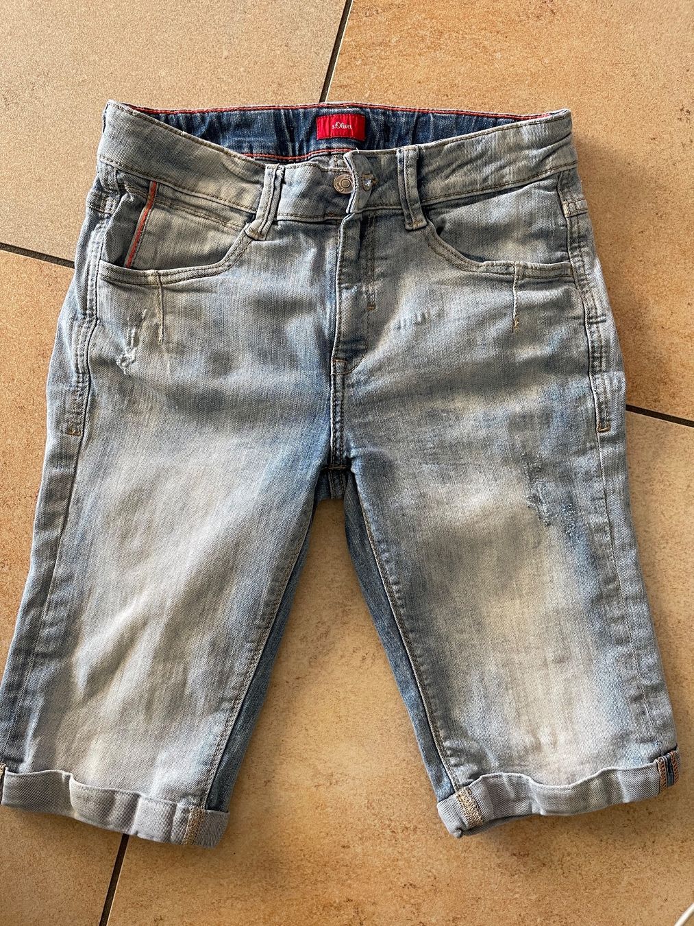 S.Oliver Pantaloni: S Oliver Shorts Jeans 164 – Usato da Muttenz venduto da Susanne81002
