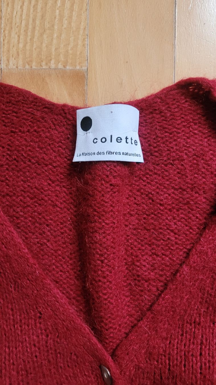 Maglioni & Felpe: Jaquette collette rouge one size – Nuovo (secondo la descrizione) da Echallens venduto da frimousse2008 1