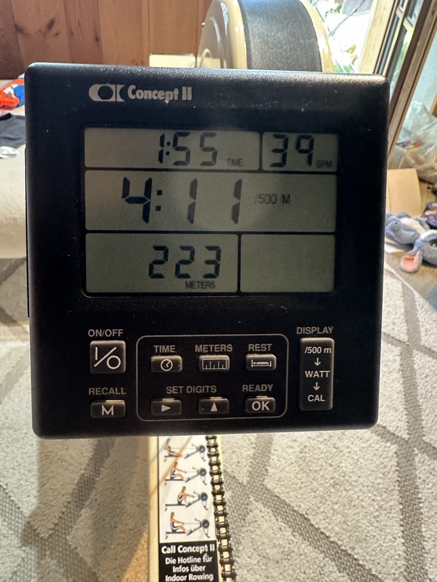 Concept 2 Vélos d'appartement: Concept II Indoor Rower – D'occasion à Mettmenstetten par vad_57p2 3