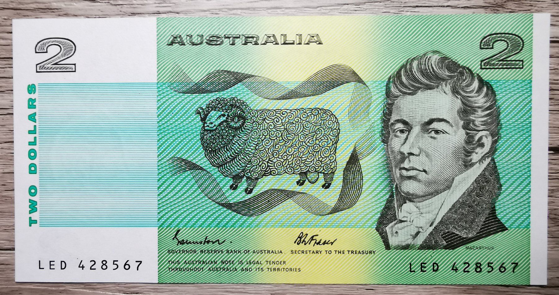 Banconote: Australie 2 Dollars UNC – Nuovo (secondo la descrizione) da Cousset venduto da Patricio77 1