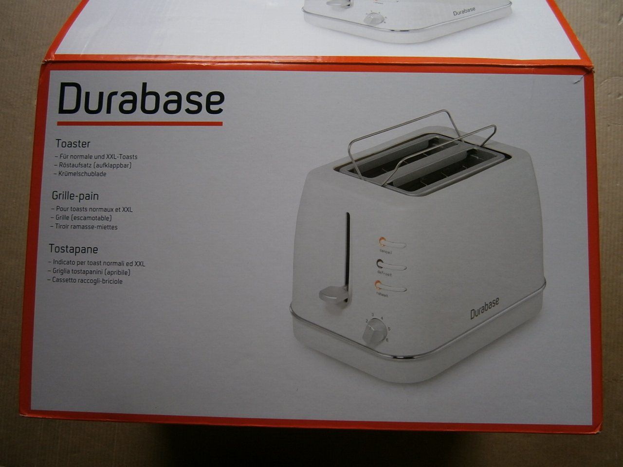 Durabase Appareils de cuisine: Durabase Toaster – Neuf avec emballage d'origine à Pratteln par 66werni