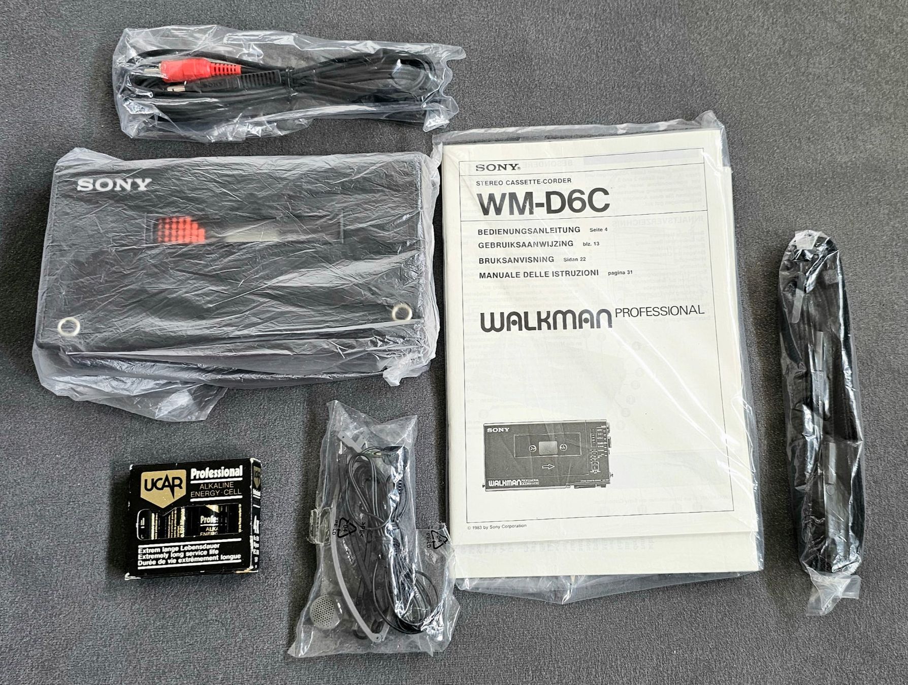 Sony Lettore multimediale portatile: Sony Walkman WM-D6C Professional - Ungebraucht – Nuovo e nell'imballaggio originale da Kastanienbaum venduto da Andromed 7