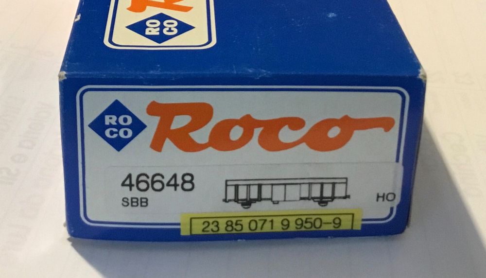 Roco Gedeckwagen 46648 Zuckermühle Rupperswil AG (Gebraucht) in Stabio ...