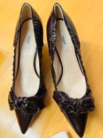 PRADA Lack Pumps Gr. 37.5 Braun - Herbst Sale Top!