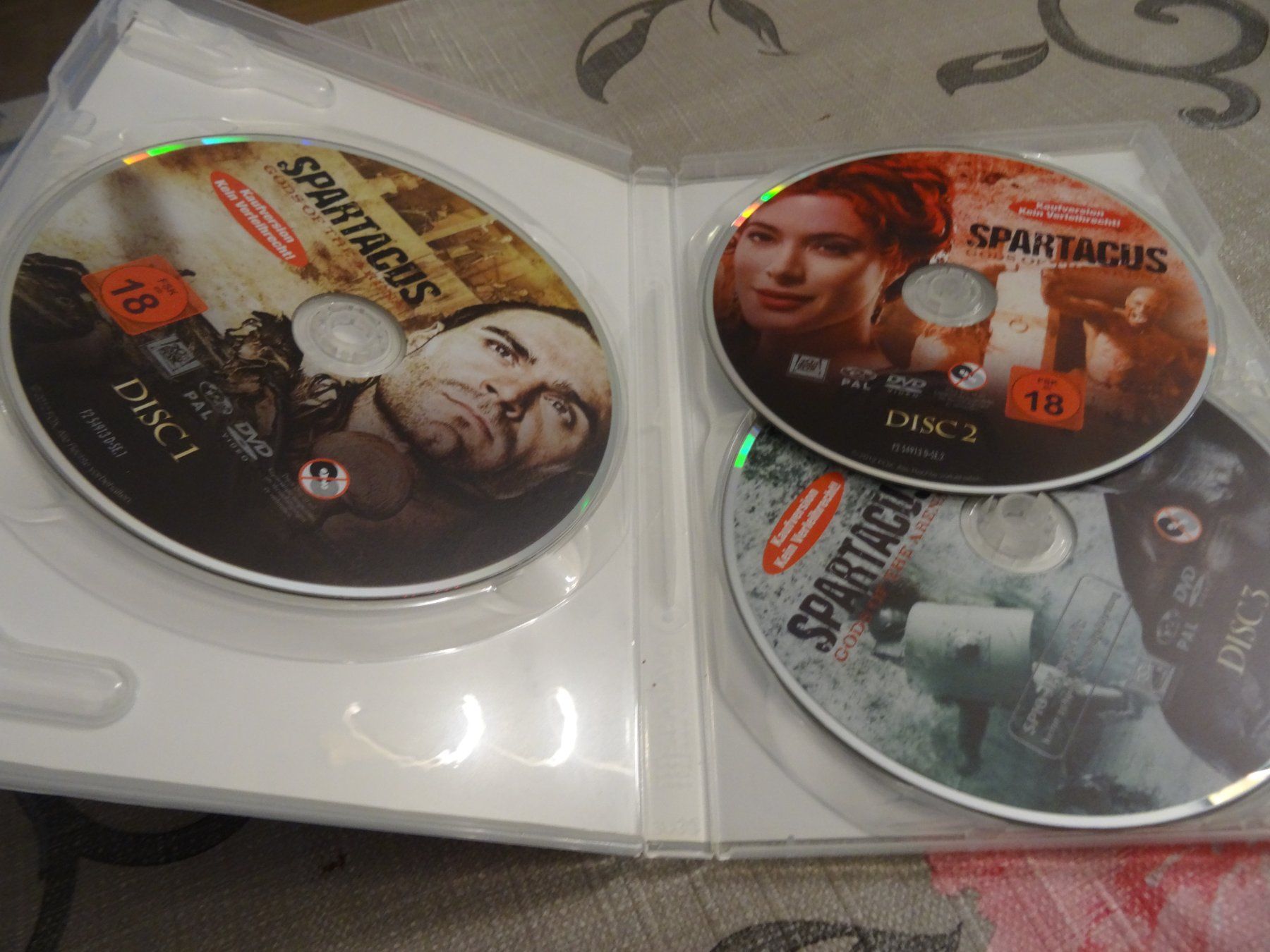 Spartacus - Gods of the Arena DVD Komplette Season (Gebraucht) in Olten ...