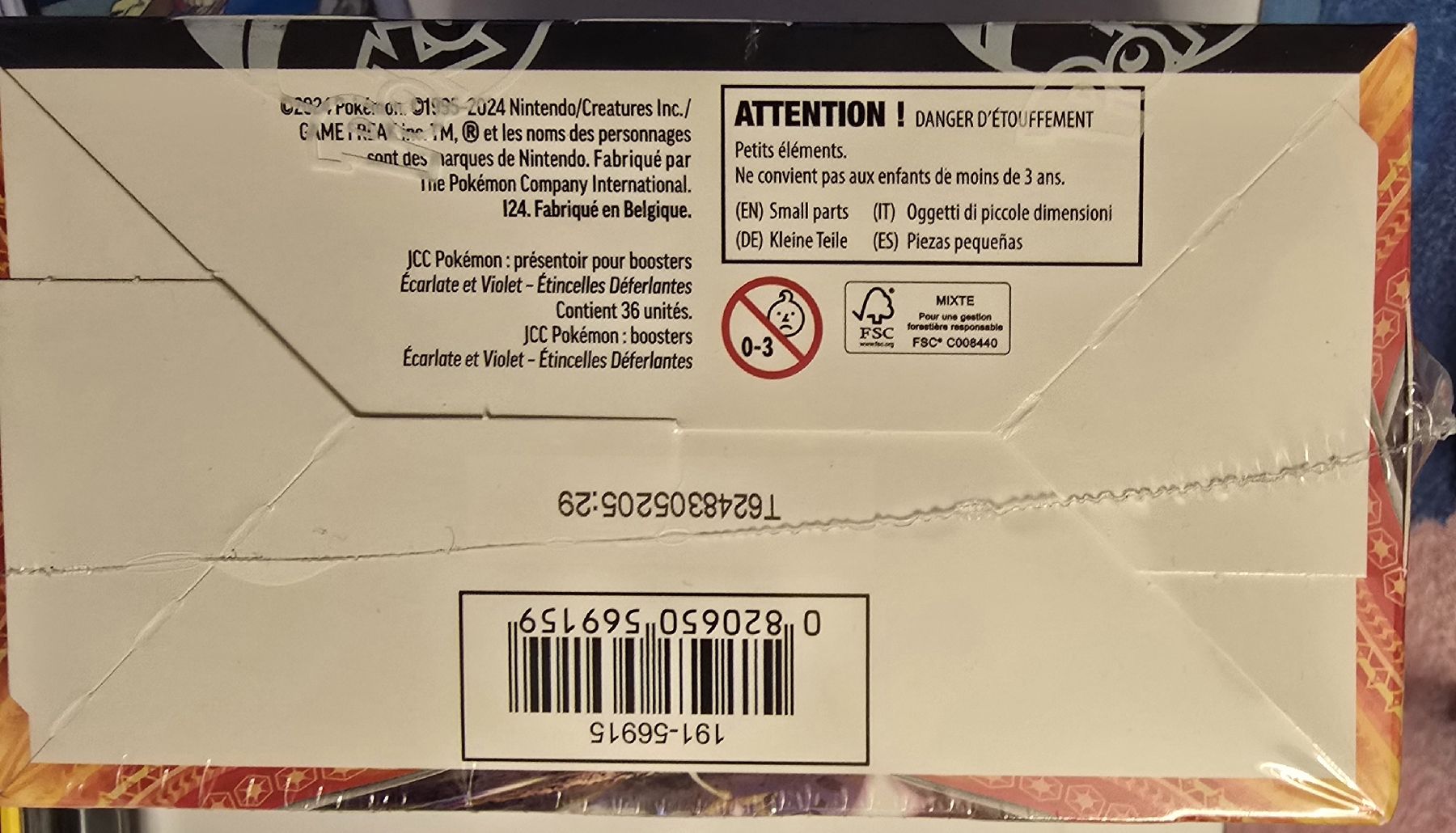 Pokémon Cartes à collectionner: Display EV8 Etincelles déferlante FR – Neuf (Voir description) à SEIRY par juraboy 4