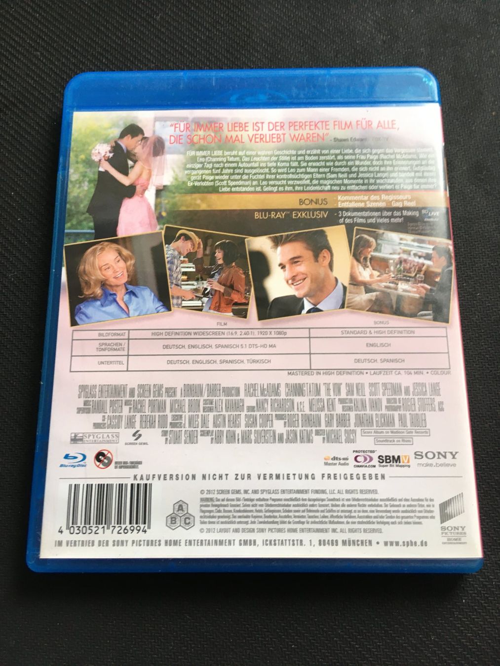 Tutti i DVDs: Für immer Liebe [Blu-ray] – Usato da St.Gallen venduto da MedienJoe 1