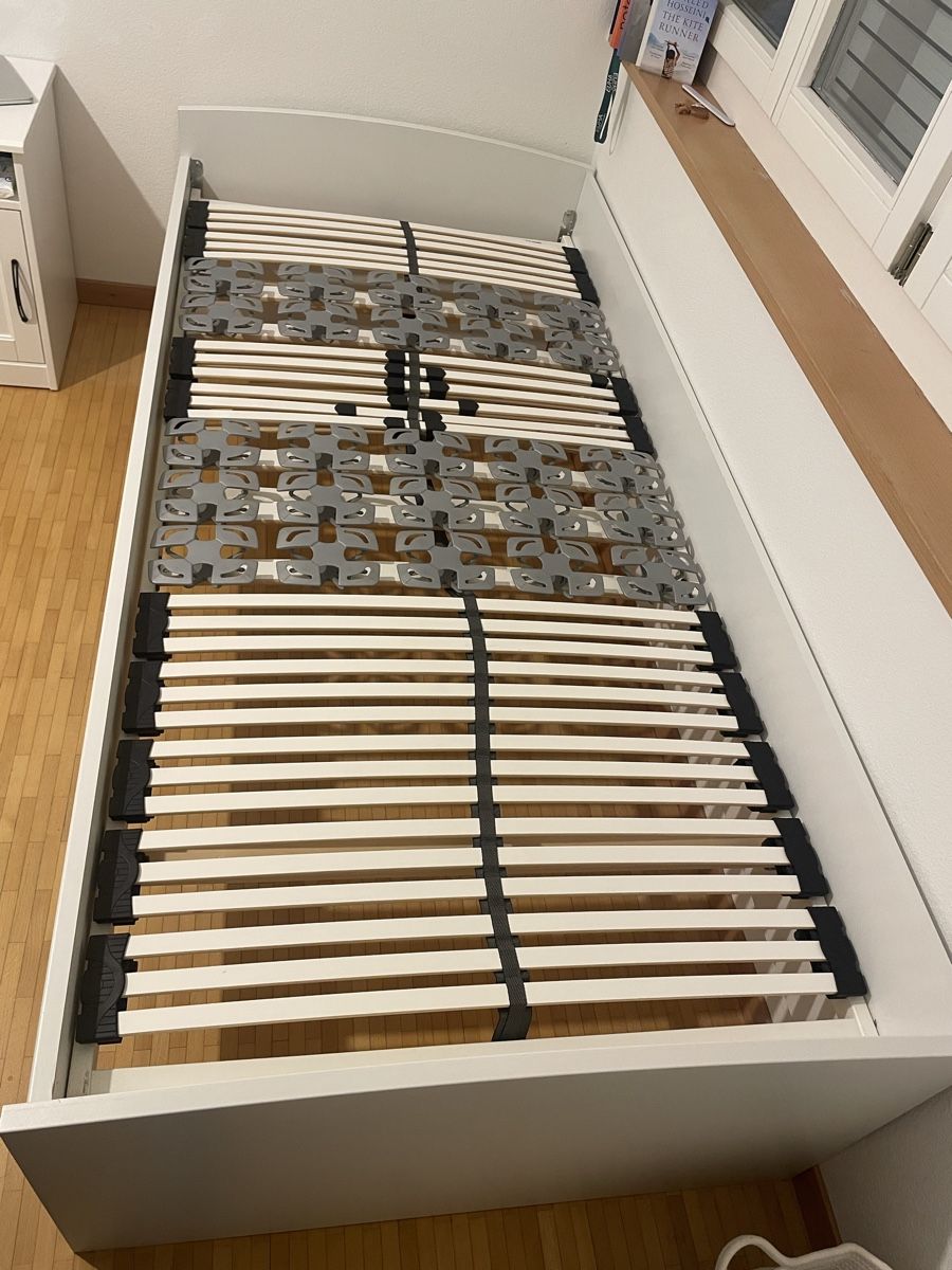 Ikea Letti: Bettgestell und orthopädischer Lattenrost – Nuovo (secondo la descrizione) da Pfungen venduto da yel_66xm
