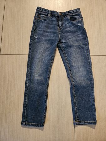 Vertbaudet Slim Jeans, Gr. 128