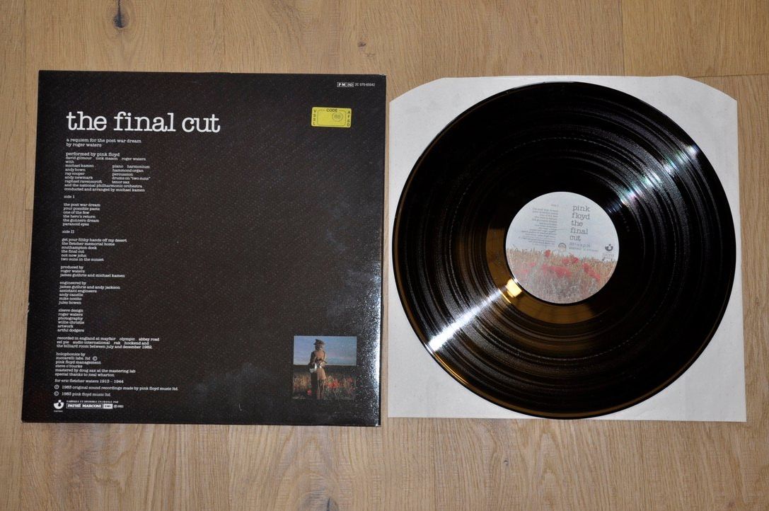Schallplatten: Pink Floyd The Final Cut – Gebraucht aus Niederscherli von lama8567 2