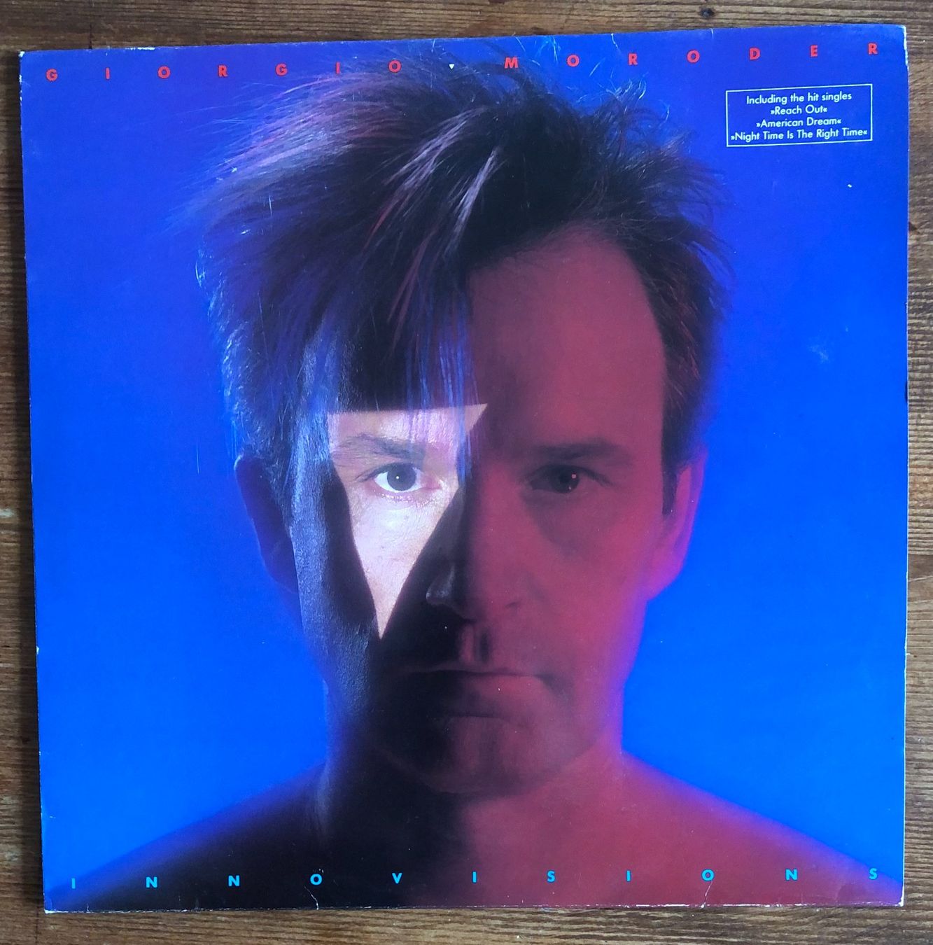 Dischi in vinile: Giorgio Moroder ‎– Innovisions LP, 80s Disco – Usato da Luzern venduto da Schlafenicht00