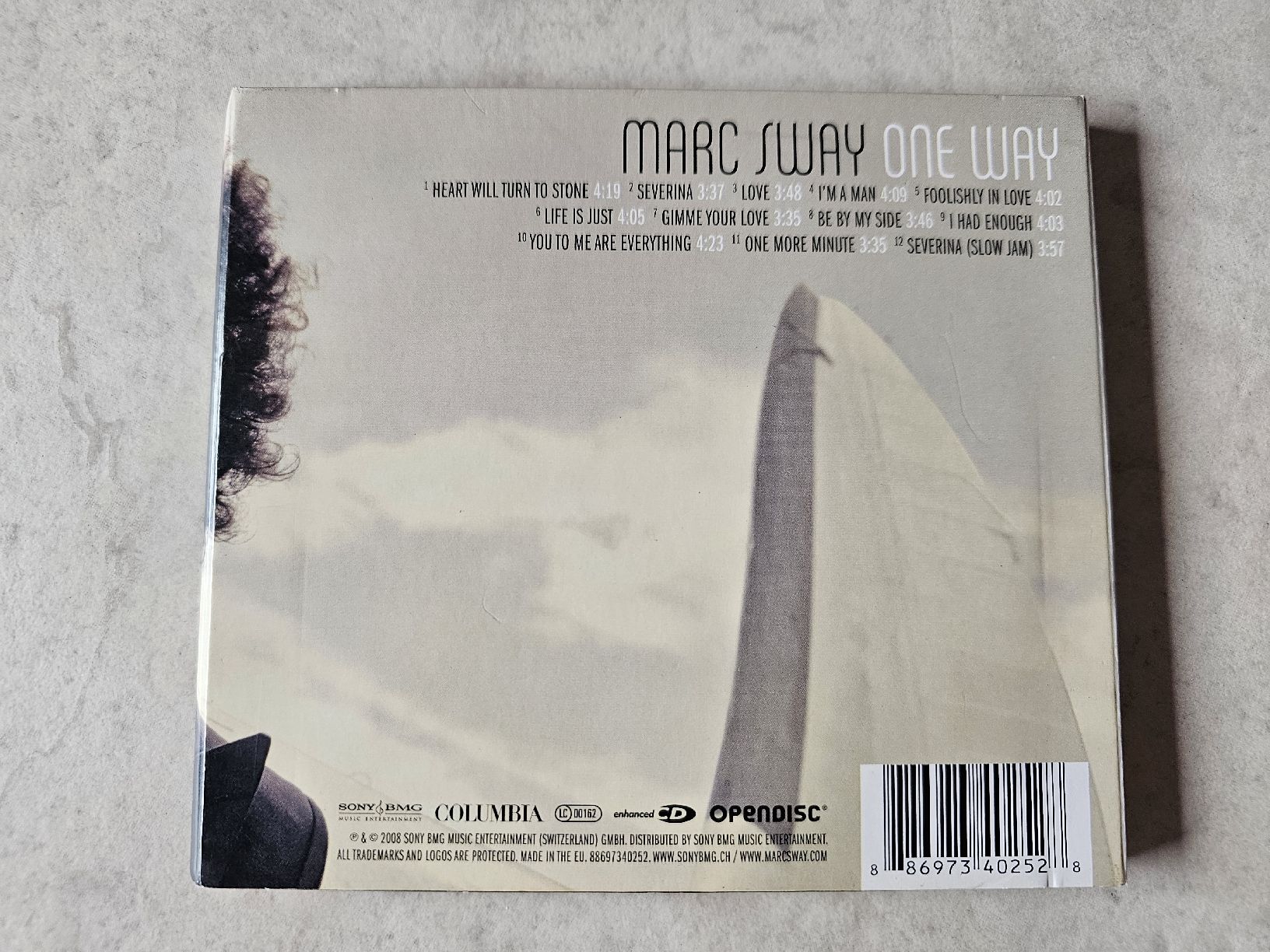CD: Marc Sway  -  One Way  /  Mit Unterschrift – Usato da Schneisingen venduto da backstore24 1