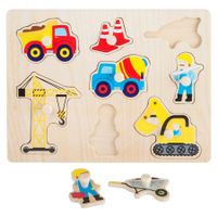 Setzpuzzle Baustelle Small Foot Design