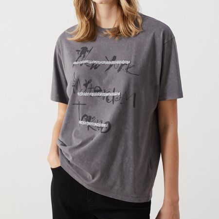 T-shirt graphique Zara "Likable Unlikely Hood"