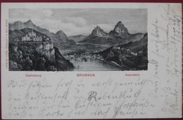 AK Seelisber Brunnen Axenstein