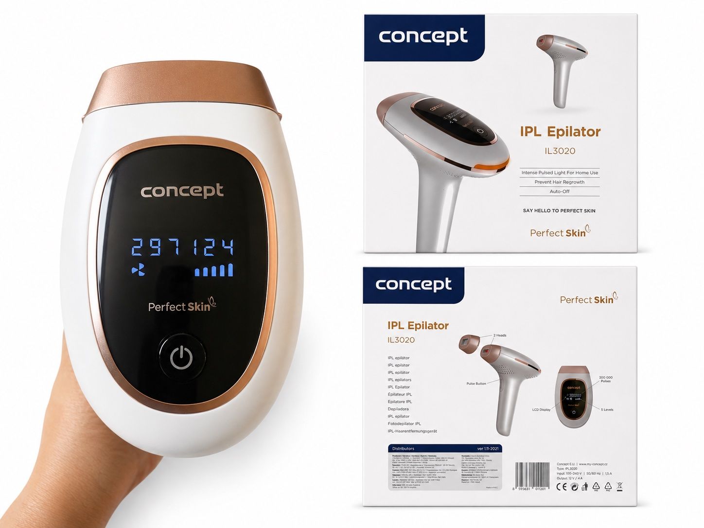 Epilatori: Épilateur IPL Concept IL3020 – Usato da Treycovagnes venduto da dan_m2hb 2