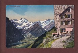AESCHER mit Säntis