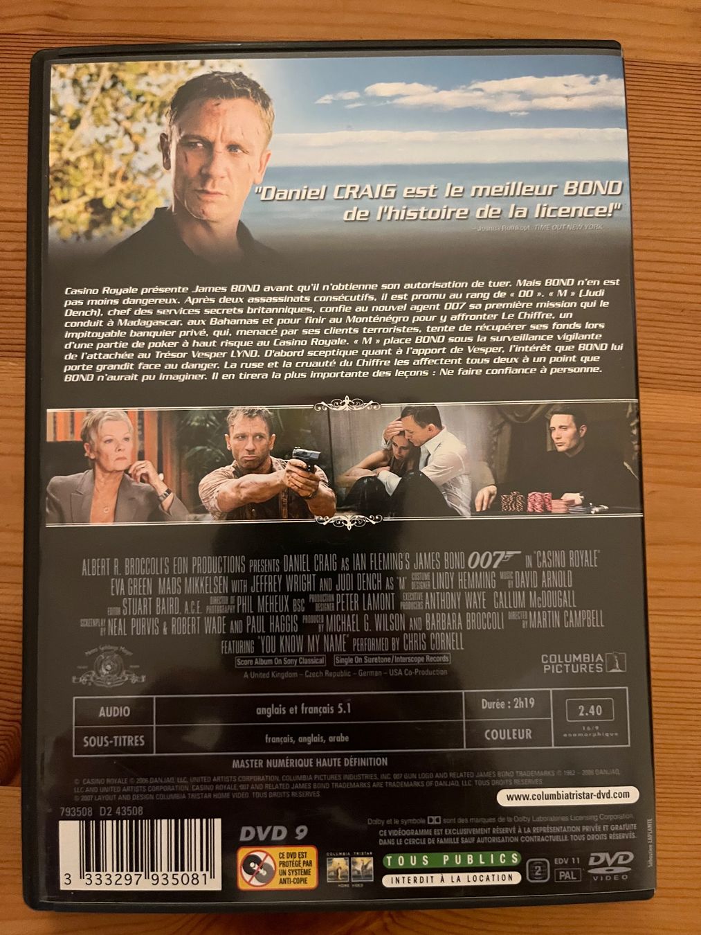 Tutti i DVDs: CASINO ROYALE - JAMES BOND - DANIEL CRAIG – Usato da Lausanne venduto da sbar224 1