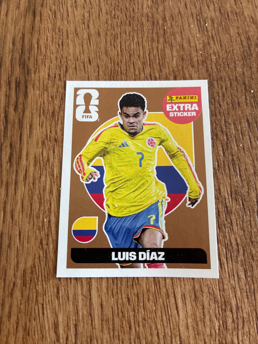 Panini Carte collezionabili: Panini WM 2026 Luis Díaz Extra Sticker – Nuovo (secondo la descrizione) da Uster venduto da Osche